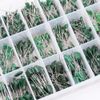 Glarks 24 Value 700 PCS 0,22NF-470NF Polyester-Filmkondensator-Sortiment Kit