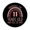 I'm 11 Years Old! 11th Birthday PopSockets Adhesive PopGrip