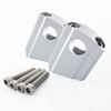 Handlepost Setback Spacer Handle Up 22.2mm Universal Silver