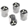 Mitsubishi Metal Chrome Tyre Valve Dust Cap