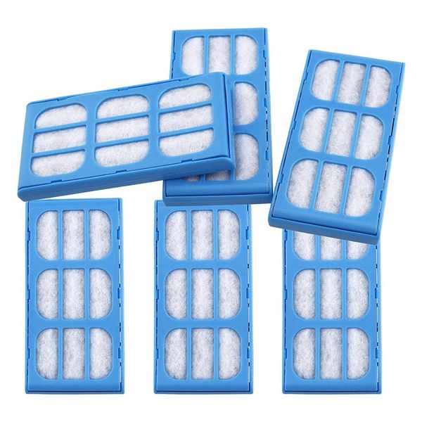 6pcs Replacement Water Purification Filter Cartridges For Cat Mate Fountains