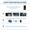 Yuio Bluetooth Fault Code Reader for OBD2, ELM327 Car Diagnostic Scan Tool, Mini Wireless Scanner Adapter, Automotive Engine Diagnostic Scan Tool for Android Windows Symbian(Mini V1.5)