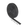 sourcing map Insulation Cable Protector, 9.8Ft-5mm High Temp Fiberglass Sleeve Black