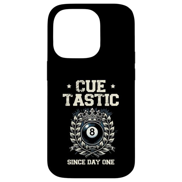 Cue Tastic Since Day One Billardqueue Pool Snooker Hülle für iPhone 14 Pro
