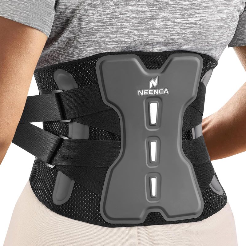 NEENCA Back Brace for Lower Back Pain Relief with Bionic Support System ...