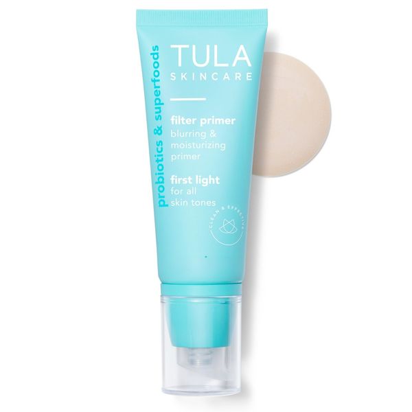 TULA Skin Care Face Filter Blurring and Moisturizing Primer - First Light Eve...