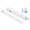 Cabinet Door Damper Latch Push Open System Buffer Cupboard Closet Home Hardware (White Large)