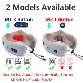 Portable U Shaped Neck Massager 180 Degree Free Opening Infrared