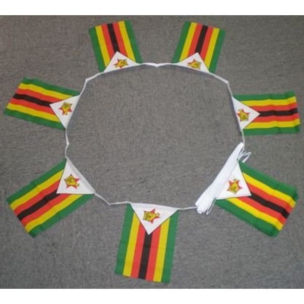 6m 20 flag Zimbabwe bunting