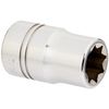 Williams ST-814 1/2 Drive Shallow Socket, 8- Point, 7/16-Inch
