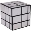 Bucubke QY Mirror Cube 3x3 Irregular Shaped Silver Cube Mirror Block Shaped Puzzle Magic 3x3x3 Silver Cube