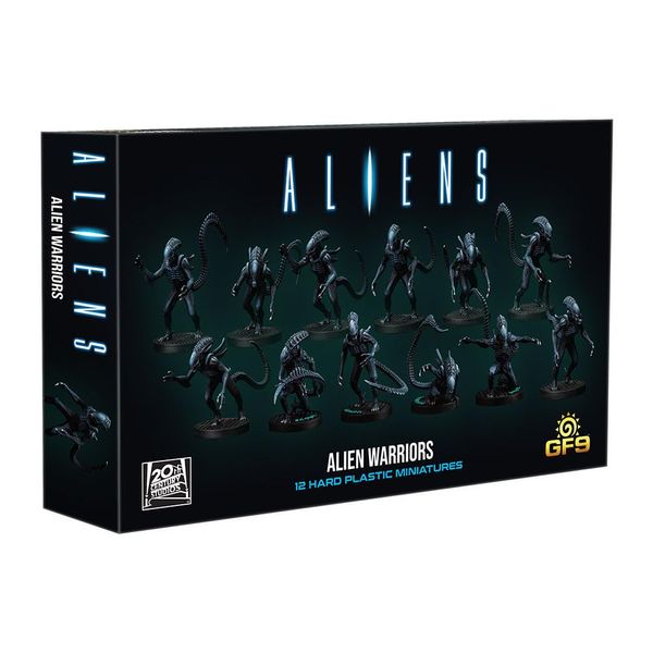 Gale Force Nine GF9ALI18 Alien Warriors (2023), Small, Black