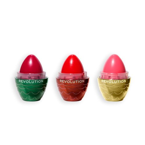 Revolution Beauty, House of Dragon x Revolution Dragon Egg Lip & Cheek Balm Set, Holiday Makeup Set, Buildable Tints & Colors, Vegan & Cruelty-Free