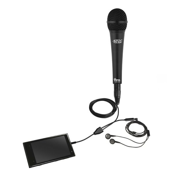 MXL Mics MM130 Handheld Microphone for Smartphones and Tablets