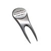 Green Fork Divot Tool, Personalized Engraved Golf Marker Elegant Frame Design Competition Hole In One Gift