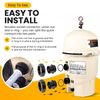 270100 Pool Valve Adaptor Replacement Kit for Pentair Quad D.E. /FNS Plus Filter