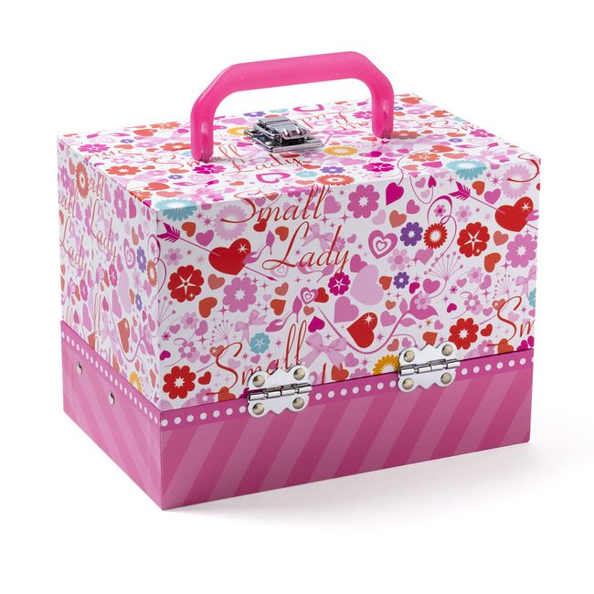 Race 221060 Small Lady Dot Vanity Makeup Box