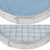 6" Inch Filter Replacement - Round Duct Filter System - G4 Class Filter and Mesh Screen - Dust Collection and Air Purification