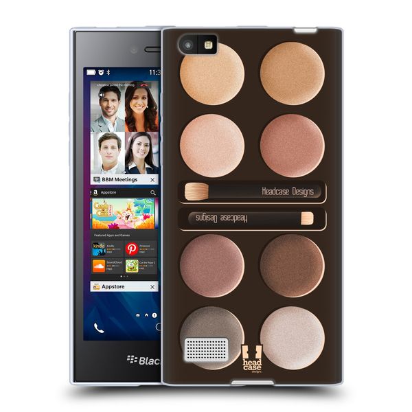 Head Case Designs Natural Makeup Kits Soft Gel Case Compatible With BlackBerry Leap
