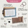 KnitPro KP31281 Ginger Circular Knitting Needle Set, Brown, Various