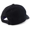 Armycrew 2XL Oversized Soft Brushed Cotton Baseball Cap - Black - 2XL