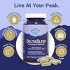 myPEAK DeltaSleep Natural Sleep Aid and Deep Sleep Cycle Optimizer