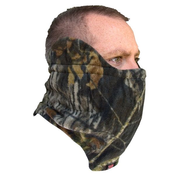 Heat Factory Neck Gaiter with Hand Heat Warmer Pockets, Camo