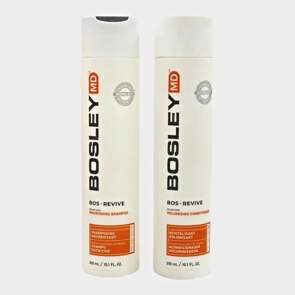 Bosley MD Revive Color Safe Nourishing Shampoo & Conditioner - 10.1 Oz Duo