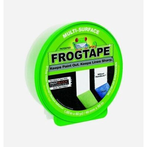FrogTape PAINTER'S TAPE 1.88" x 60 yd. Green Multi-Surface Medium Strength NEW!!
