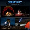 fonefunshop Rechargeable Mini Torch Flash Light Multi-Mode 700 Lumens Bright Small Keychain Sized Pocket Friendly