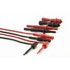 Extech Instruments TL809 Electronic Test Lead Kit,black/red