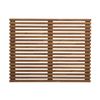 Modway Render Mid-Century Modern Wall-Mount Twin Headboard in Walnut