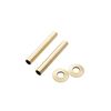 Arroll radiator Pipe covers & Collars Antique Brass 130 x 18mm 130AB