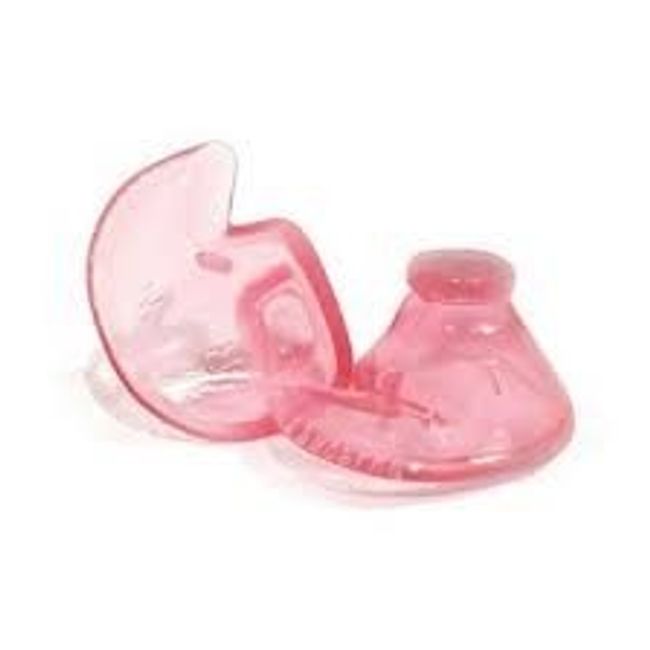 Medical Grade Doc's Pro Ear Plugs - Non Vented, Pink (Large)