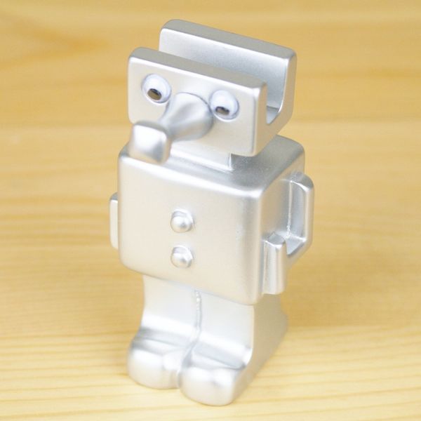 DT HG165 Robot Eyeglass Holder, Silver