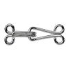 Hook "Spring Hook & Eye" No.9 Silver 261457 Prym Prim