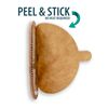 Dancing Hot Dog Patrol Patch - 2" Diameter Round Embroidered Patch (Peel & Stick Adhesive)