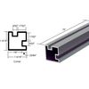 CRL 6421000 Satin Anodized 72" Corner Post Extrusion
