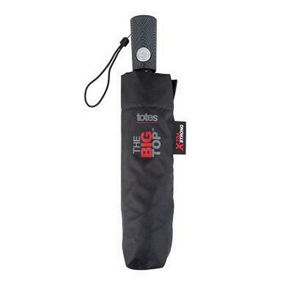 New! Totes Big Top Aluminium Auto Open/Close Double Canopy Umbrella