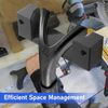 Miter Saw Hold Down Stick Stand for FastCap 10 Million Dollar Wall Hook Stick Storage