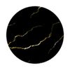 Black Marble-Look -Gold & Black - Simple Elegant Calm Modern PopSockets Swappable PopGrip