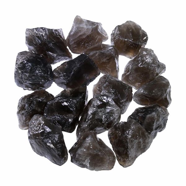 Nvzi Raw Smoky Quartz Crystals Bulk, Real Gemstones and Crystals, Rocks and Minerals, Healing Crystals, Quartz Crystals and Healing Stones, Cuarzos Originales De Energia Y Piedras (454G)