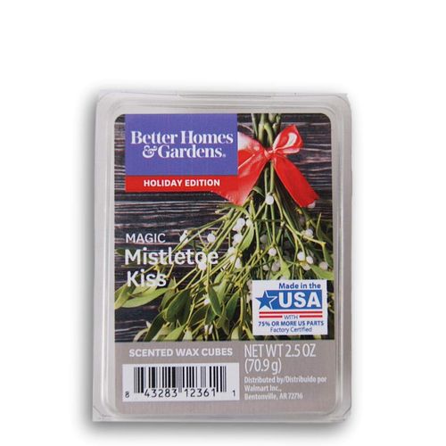 Better Homes and Gardens Scented Wax Cubes 2020 Editions - Magic Mistletoe Kiss - 2.5 Oz