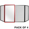 Gorilla Stands Lime Light Foldable DJ Lighting Screen Replacement Lycra Cloth (Pack of 4)