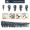 411 Decals Compatible Replacement for Yamaha 225 VMAX Outboard Decal (Sticker) Set