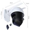 Ctronics Security Camera, Outdoor, Automatic Tracking, Human Detection, PTZ, 360°, Preset Function, 24-Hour Continuous Recording, Smart Night Vision, Smartphone/PC, Remote Control, FTP/ONVIF/NAS,