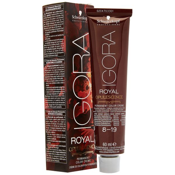 Schwarzkopf Igora Royal Opulescence - 8-19 light blonde cendré purple, 60 ml