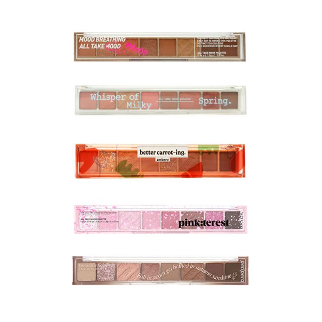 Peripera All Take Mood Palette (No.1/5/8/11/13) 1ea