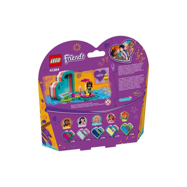 LEGO 41384 Friends Andrea's Summer Heart Box