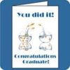 Graduation Fish Bowl Card - 3' Standard Card